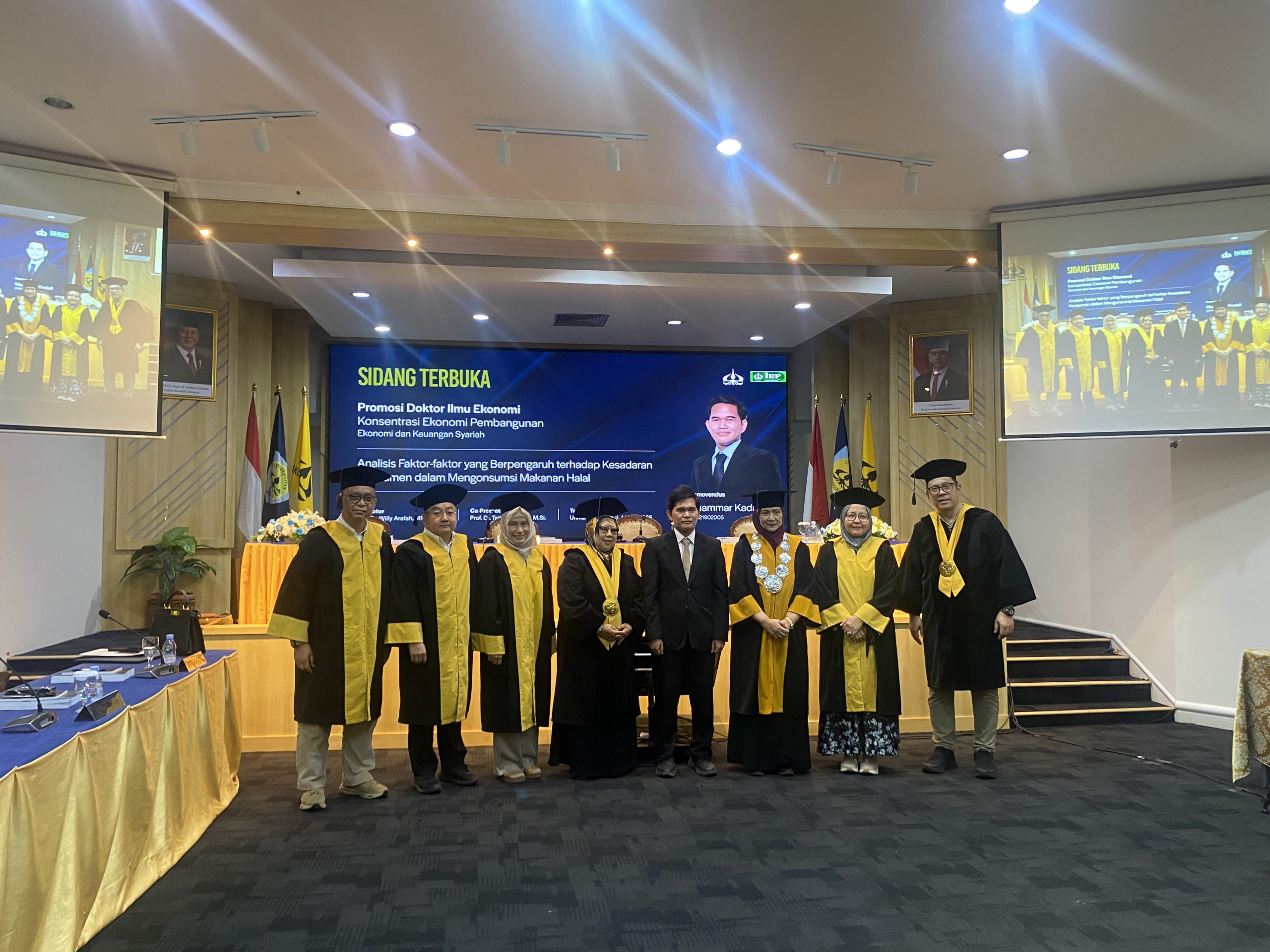 Doktor Ekonomi dan Keuangan Islam Universitas Trisakti