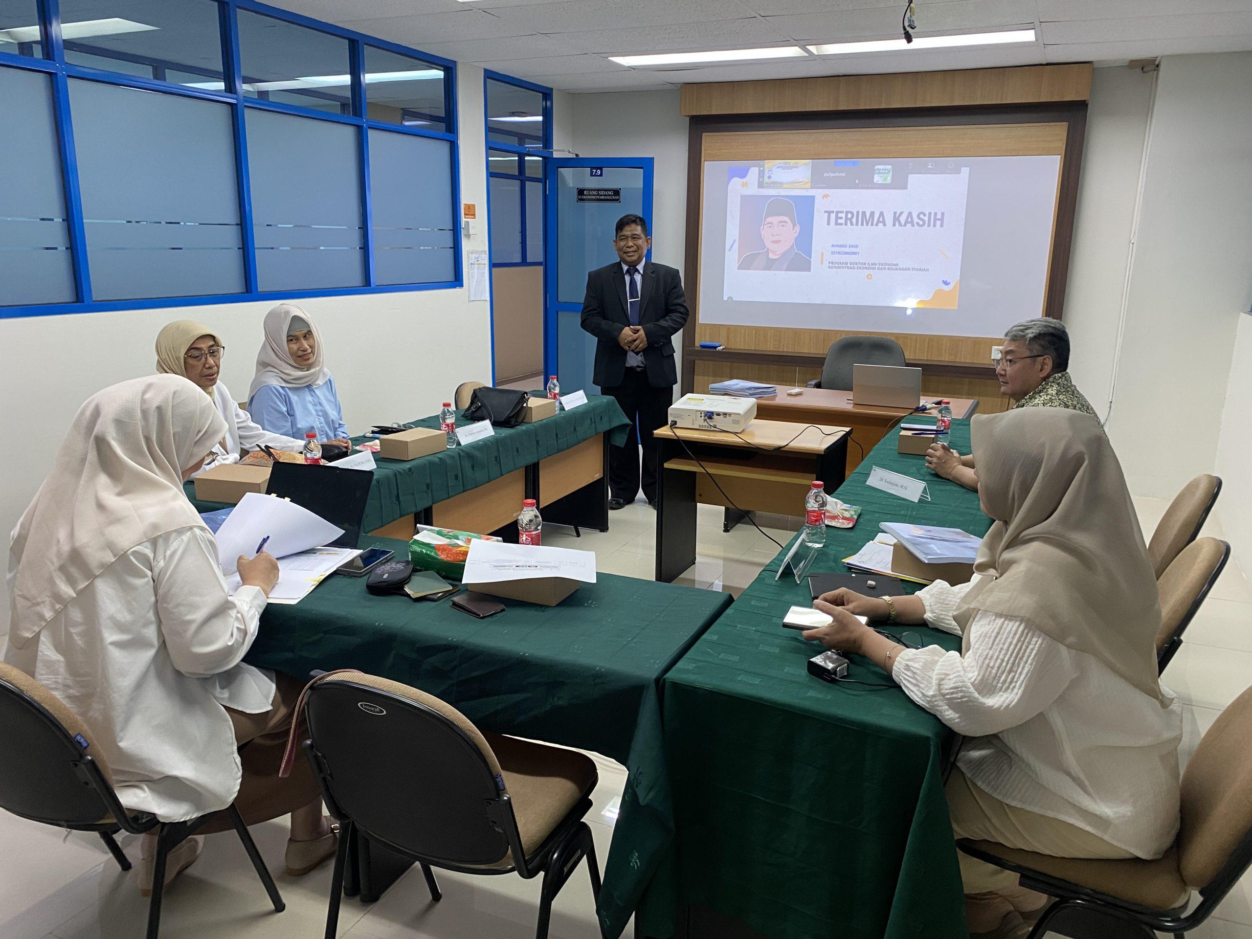 s3 ekonomi dan keuangan islam trisakti